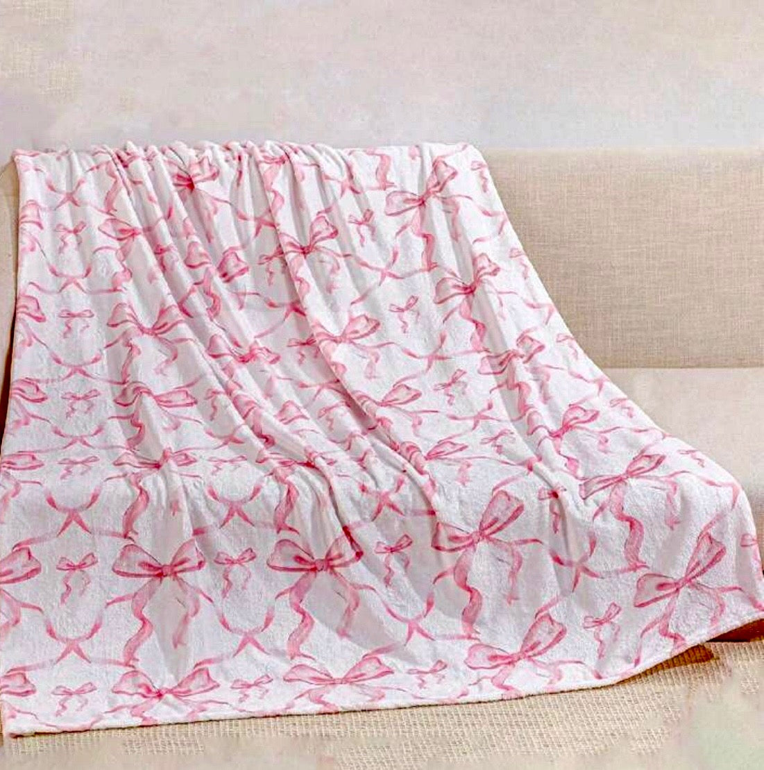 Sweet Bella Grace Fleece Blanket – 39" x 59"
