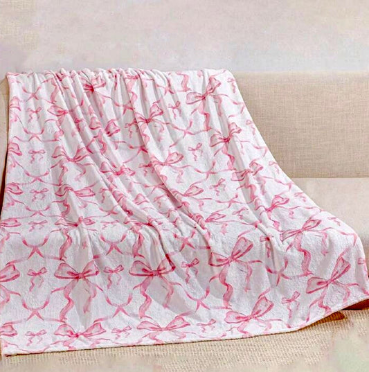 Sweet Bella Grace Fleece Blanket – 39" x 59"